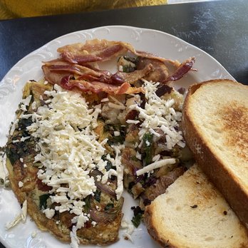 Sage Social Eatery - Feta Omelet - Latin American Near Me - Covina, California Sage Social Eatery - Feta Omelet - Latin American Near Me - Covina, California