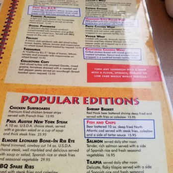 Sidewalk Cafe - Sandwiches - Tacos Near Me - Venice, California