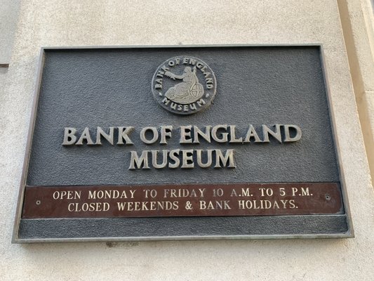 Bank of England Museum by null