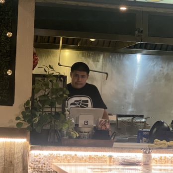 Mirin Cafe - Just finished my double tuna roll,shrimp lover, and steamed gyoza. - Japanese Near Me - Escondido, California