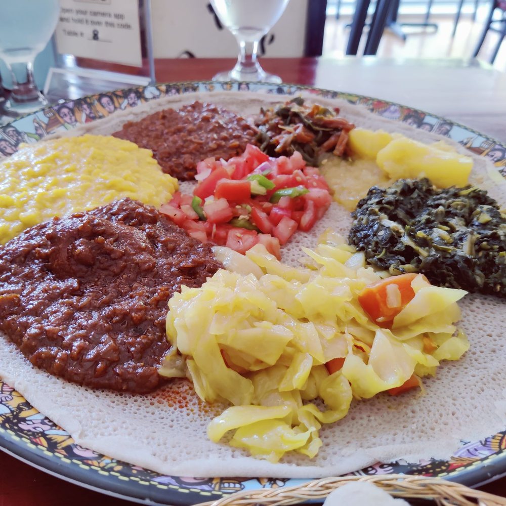 Ethiopic - Veggie sampler - Ethiopian Near Me - Washington, DC, District of Columbia