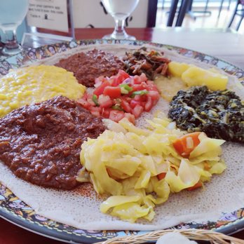 Ethiopic - Veggie sampler - Ethiopian Near Me - Washington, DC, District of Columbia