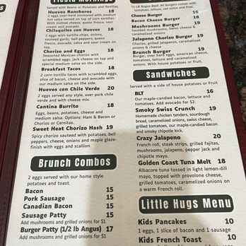 The Brunch Corner - Menu - Breakfast & Brunch Near Me - Carmichael, California