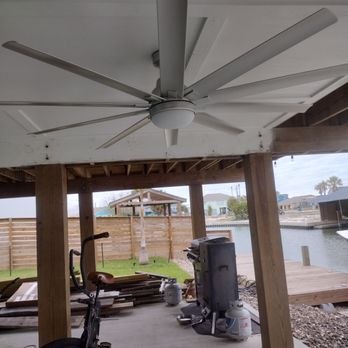 Coastal Bend Services Unlimited - Fan we just hung - Electricians Near Me - Aransas Pass, Texas Coastal Bend Services Unlimited - Fan we just hung - Electricians Near Me - Aransas Pass, Texas