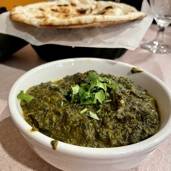 Masala - Saag Paneer, onion Naan - Pakistani Near Me - West Warwick, Rhode Island