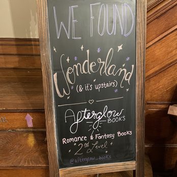 Afterglow Books - Sign to entrance - Bookstores Near Me - Buffalo, New York Afterglow Books - Sign to entrance - Bookstores Near Me - Buffalo, New York