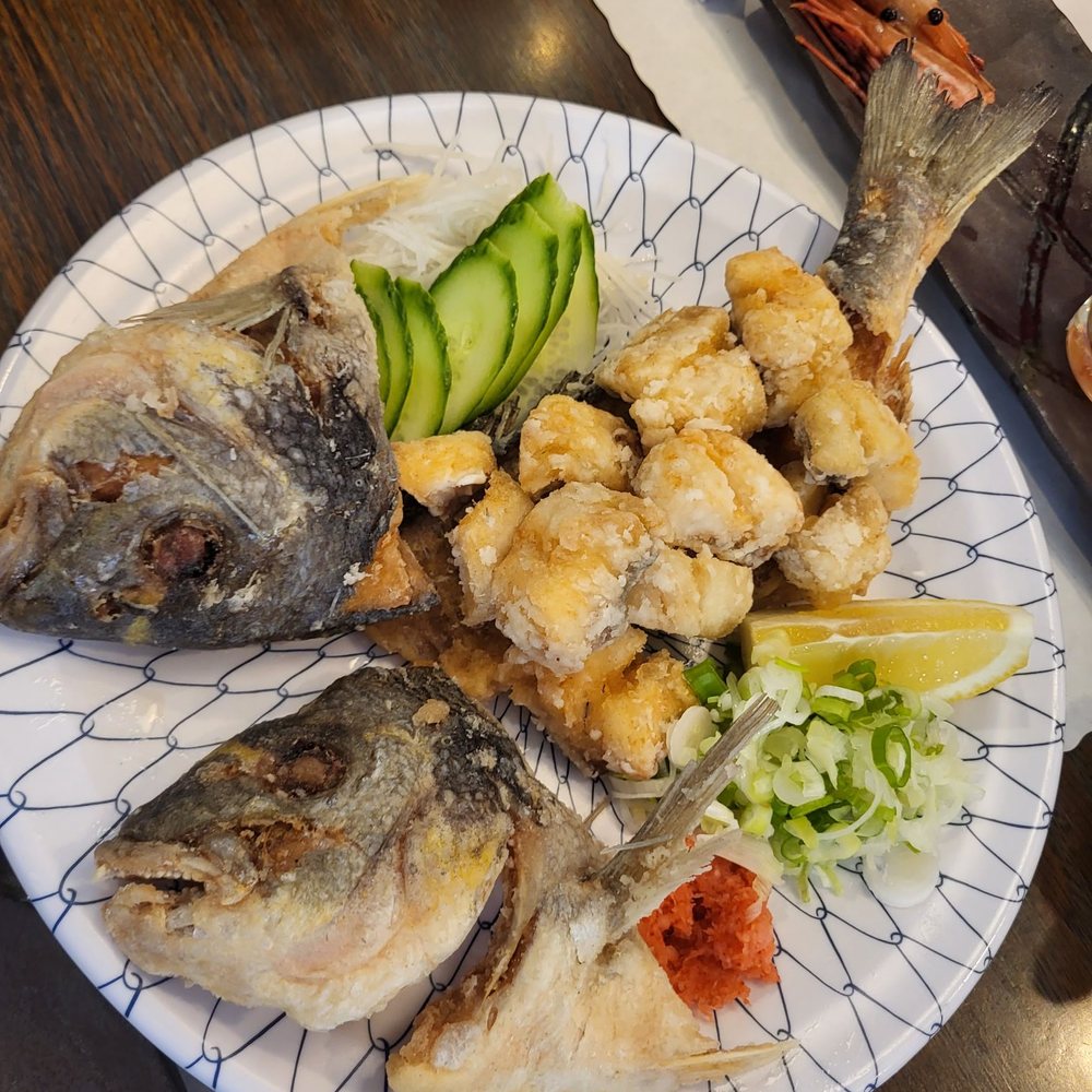 Kantaro Sushi - Fried fish from sashimi plate. - Sushi Bars Near Me - Torrance, California Kantaro Sushi - Fried fish from sashimi plate. - Sushi Bars Near Me - Torrance, California