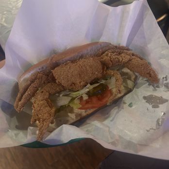King Cajun Crawfish - Soft Shell Crab Po' Boy - 6" Po' Boy - Cajun/Creole Near Me - Orlando, Florida King Cajun Crawfish - Soft Shell Crab Po' Boy - 6" Po' Boy - Cajun/Creole Near Me - Orlando, Florida