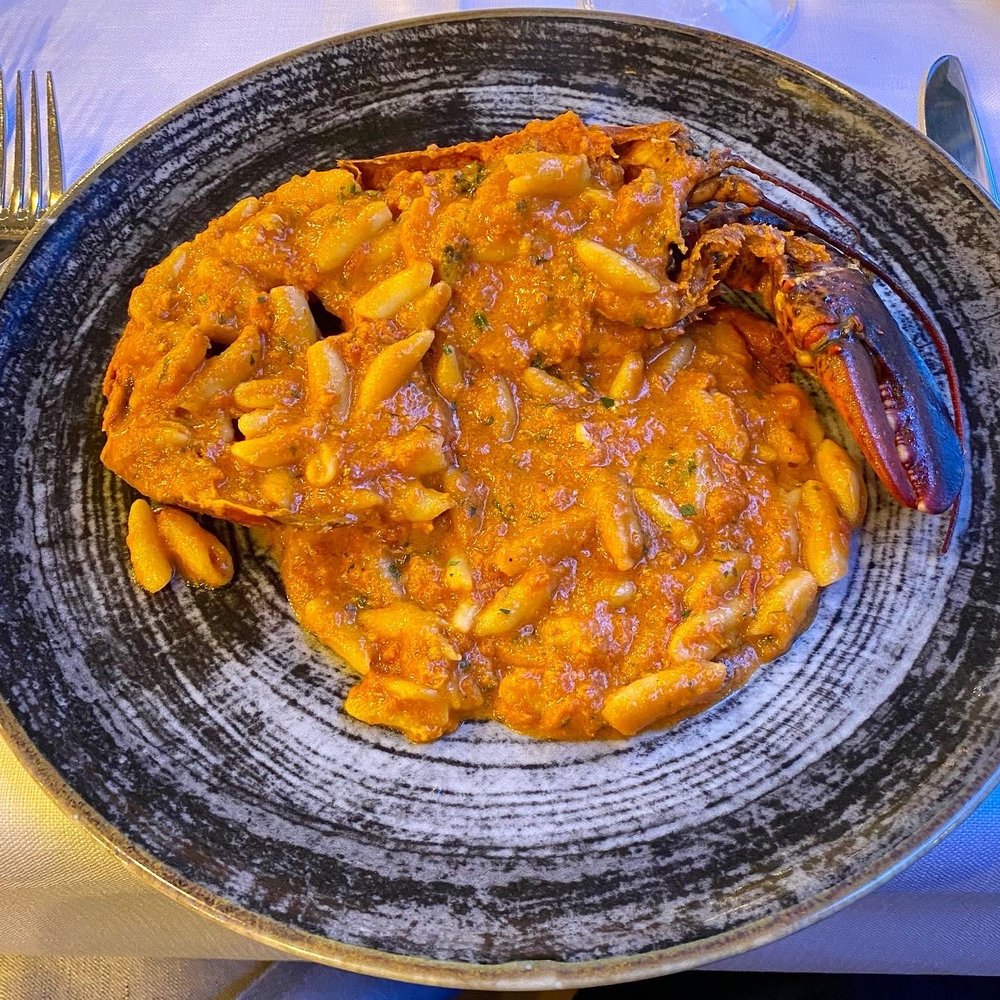 Il Carpaccio - Pasta with lobster - Italian Near Me - Milan, Michigan