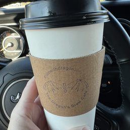 Salted Caramel and white mocha hot latte Salted Caramel and white mocha hot latte