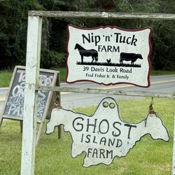 Ghost Island Farm - Signage