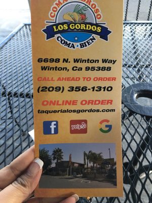 Menu photo 3 Los Gordos Winton, CA Menu photo 3 Los Gordos Winton, CA