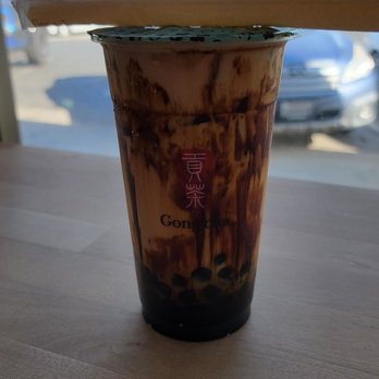 Gong cha Visalia - Large brown sugar milk tea - Bubble Tea Near Me - Visalia, California Gong cha Visalia - Large brown sugar milk tea - Bubble Tea Near Me - Visalia, California