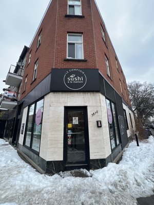 Comptoir sushi à la maison Montréal by null
