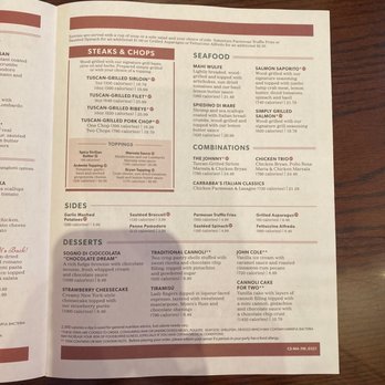Carrabba's Italian Grill - Menu - Italian Near Me - St. Augustine, Florida Carrabba's Italian Grill - Menu - Italian Near Me - St. Augustine, Florida