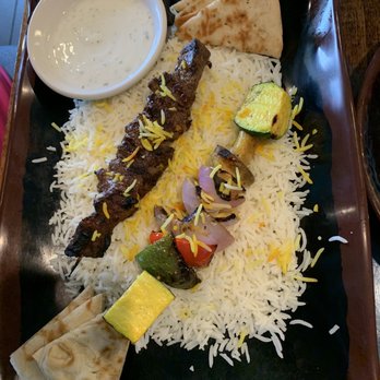 Basil Mediterranean Cafe - Beef Shish Kabob - Sandwiches Near Me - Oklahoma City, Oklahoma