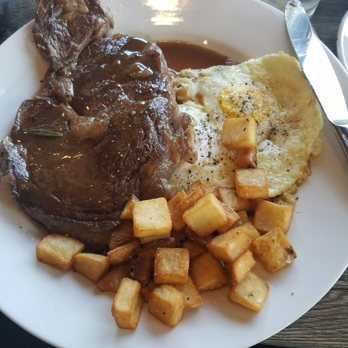 State Fare - Steak and Eggs. Meh. . . - Breakfast & Brunch Near Me - Catonsville, Maryland