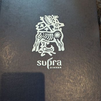 Supra - The front cover of their menu - Bars Near Me - Washington, DC, District of Columbia Supra - The front cover of their menu - Bars Near Me - Washington, DC, District of Columbia