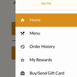 The app The app
