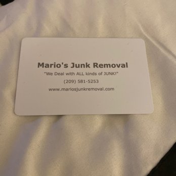 Mario's Junk Removal - Junk Removal & Hauling Near Me