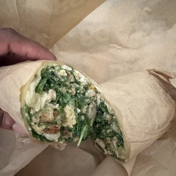 sweetgreen - Healthy Salads, Wraps, and Bowls - Chicken Caesar salad wrap (chicken, Parmesan, Parmesan crisps, lemon squeeze, kale and spring mix with dressing) - Salad Near Me - Houston, Texas sweetgreen - Healthy Salads, Wraps, and Bowls - Chicken Caesar salad wrap (chicken, Parmesan, Parmesan crisps, lemon squeeze, kale and spring mix with dressing) - Salad Near Me - Houston, Texas