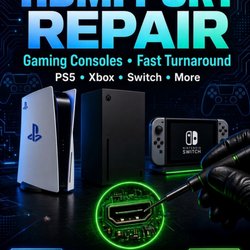 Salisbury Wireless - Salisbury Wireless fixes broken HDMI ports on gaming consoles.