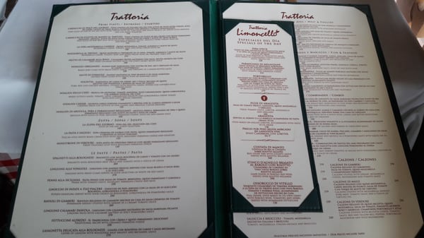 Menu photo 1 Limoncello Cancún, ROO Menu photo 1 Limoncello Cancún, ROO