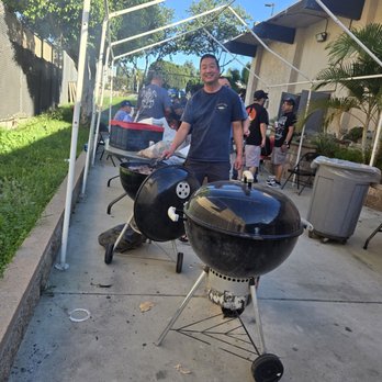 American Legion Post 397 - Ben at the BBQ grill - Venues & Event Spaces Near Me - Monterey Park, California