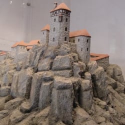 Fränkische Schweiz Museum - Modell der Burg Neideck - Fränkische Schweiz-Musem, Pottenstein