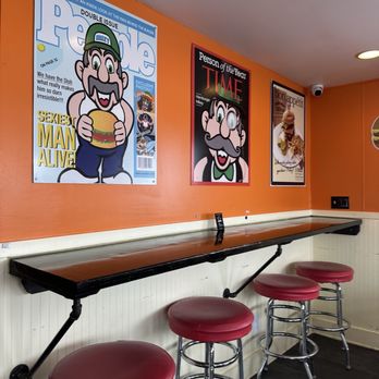 Hamburger Mikey's - Seating area - Burgers Near Me - Spring Lake, Michigan Hamburger Mikey's - Seating area - Burgers Near Me - Spring Lake, Michigan
