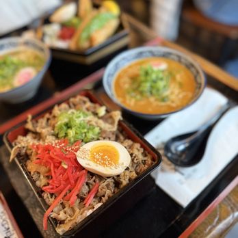 HINODEYA Ramen & Bar Downtown - Beef Donburi "Gyudon" - Ramen Near Me - San Francisco, California HINODEYA Ramen & Bar Downtown - Beef Donburi "Gyudon" - Ramen Near Me - San Francisco, California