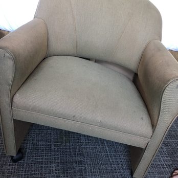 GuestHouse Bellingham - Grossly stained broken chair. - Hotels Near Me - Bellingham, Washington