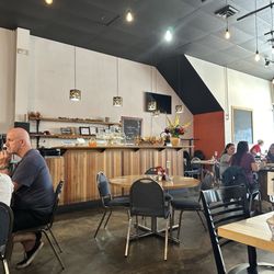 Pastries and check out counter