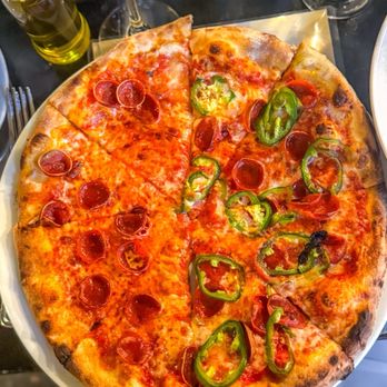 Trattoria Uliveto - This pizza was absolutely amazing! My son and I shared it. - Italian Near Me - Old Orcutt, California Trattoria Uliveto - This pizza was absolutely amazing! My son and I shared it. - Italian Near Me - Old Orcutt, California