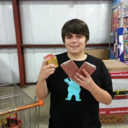 Alamo Fireworks - Son buying his 1st fireworks!