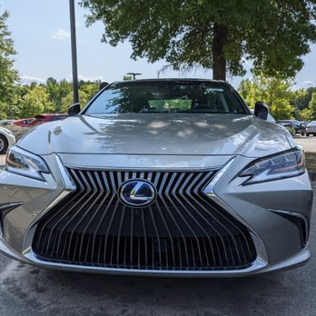 Johnson Lexus of Durham - Test driving a 2021 Lexus ES 300 hybrid. - Car Dealers Near Me - Durham, North Carolina