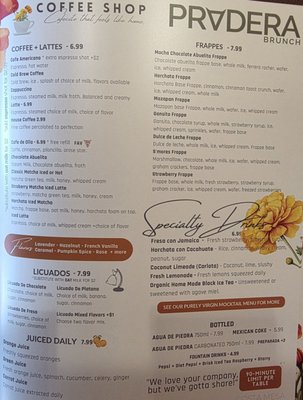 Menu photo 3 Pradera Brunch Costa Mesa, CA