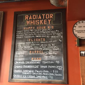 Radiator Whiskey - New American Near Me - Seattle, Washington