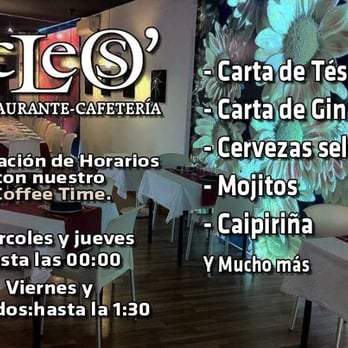 Cafe Cleos - Amplían horarios!! - Cafeteria Near Me - Burjassot, V