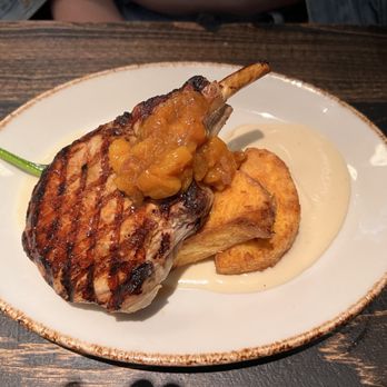 SOCIAL BIRD - Beeler's Duroc Pork Chop - Gastropubs Near Me - Lafayette, California SOCIAL BIRD - Beeler's Duroc Pork Chop - Gastropubs Near Me - Lafayette, California