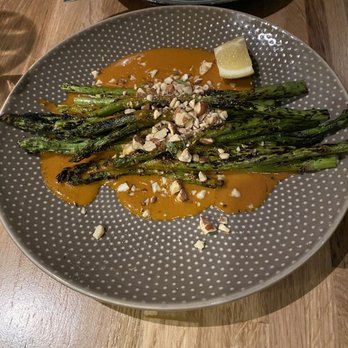 Mott St - Grilled Asparagus - Asian Fusion Near Me - Chicago, Illinois