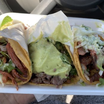 Tacos La Central - Al pastor(adobada) not good. Carne asada was chopped too finely. Good but Not worth all the hype. - Mexican Near Me - Colton, California Tacos La Central - Al pastor(adobada) not good. Carne asada was chopped too finely. Good but Not worth all the hype. - Mexican Near Me - Colton, California