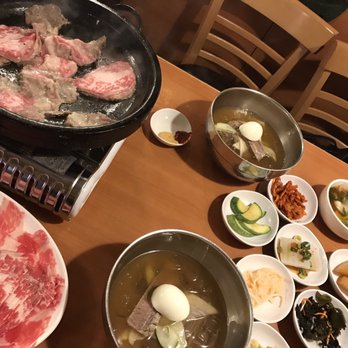 Cho Sun Ok Restaurant - Cold noodles with chadolbaegi - Korean Near Me - Chicago, Illinois Cho Sun Ok Restaurant - Cold noodles with chadolbaegi - Korean Near Me - Chicago, Illinois