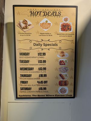 Menu photo 2 Aashiana Pickering, ON