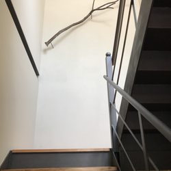 My Ribeira - Staircase up to the rooms (the only way up to the rooms - no elevator/lift).