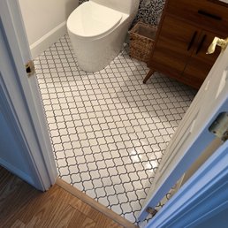 Tile floor