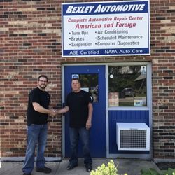 Bexley Automotive - Here is a picture of Kyle on the left, the current owner, and Keith who is the founder of Bexley Automotive.