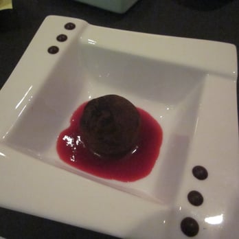 Le Méridien München - Dish 13- fruffel von der gebrannten mandel (burned almond truffle) - Hotels Near Me - Munich, BY