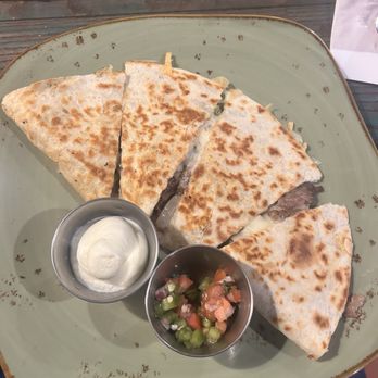 Papi Tequila - Birria quesadilla (not on menu). They didn't give me consume, I had to ask - Mexican Near Me - Hilton Head Island, South Carolina