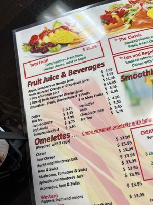 Menu photo 1 Speggtacular Largo, FL